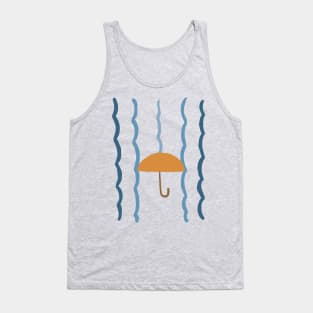 Umbrella on Rain Tank Top